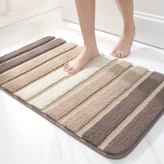 Soft Absorbent Bathroom Rug Non Slip Bath Mat
