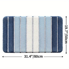 Soft Absorbent Bathroom Rug Non Slip Bath Mat