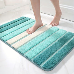 Soft Absorbent Bathroom Rug Non Slip Bath Mat