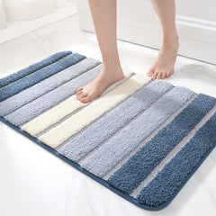 Soft Absorbent Bathroom Rug Non Slip Bath Mat