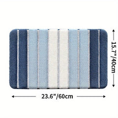 Soft Absorbent Bathroom Rug Non Slip Bath Mat