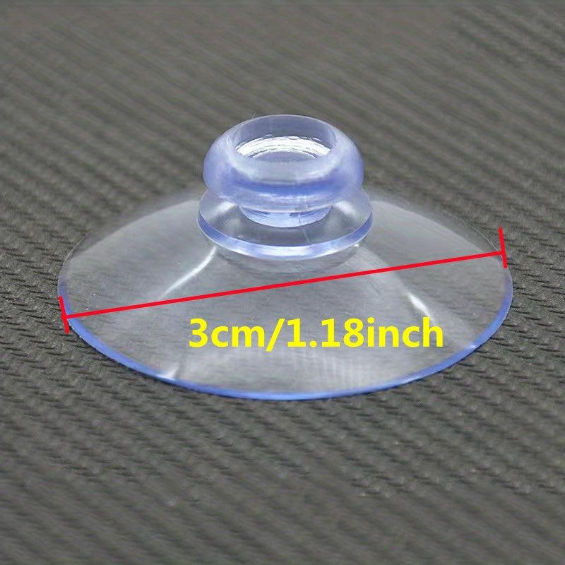 20pcs Transparent Suction Cups for Hanging Bathroom Accessories