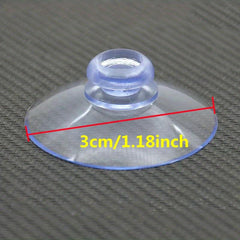 20pcs Transparent Suction Cups for Hanging Bathroom Accessories