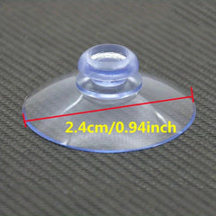 20pcs Transparent Suction Cups for Hanging Bathroom Accessories