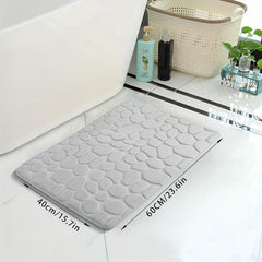 Memory Foam Quick Absorbent Washable Bath Mat Non slip Thickened