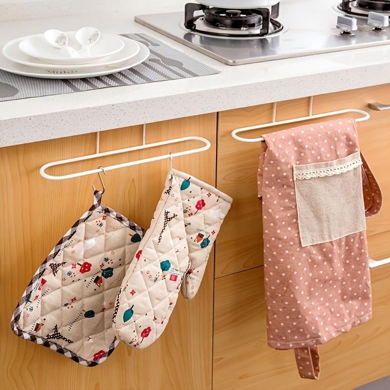 Door Back Hangers Towel Rack Hook Kitchen Storage
