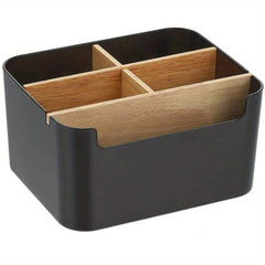 Bamboo Storage Box Moisture-Proof Holder Organizer