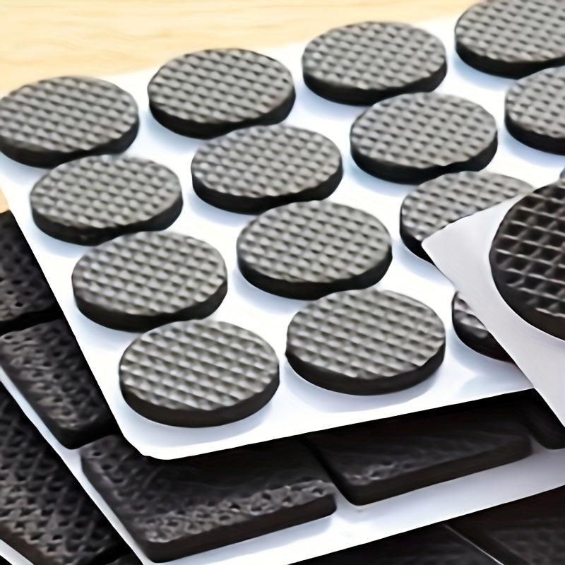 12pcs Table Leg Pads Non-Slip Furniture Chair Protection Anti-Wear Stool Pads