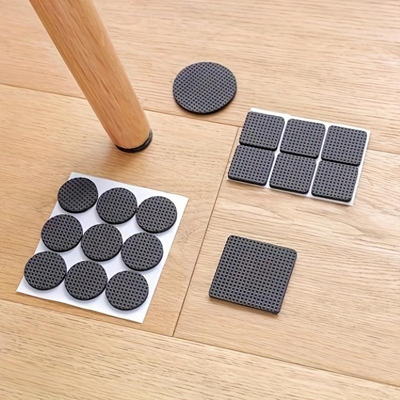 12pcs Table Leg Pads Non-Slip Furniture Chair Protection Anti-Wear Stool Pads