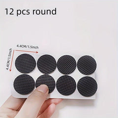 12pcs Table Leg Pads Non-Slip Furniture Chair Protection Anti-Wear Stool Pads