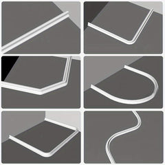 2m Bathroom Water Stop Strip Shower Barrier Essential Accessory