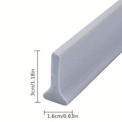 2m Bathroom Water Stop Strip Shower Barrier Essential Accessory