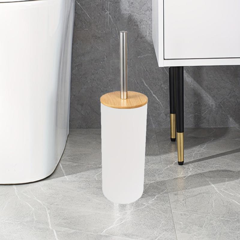 Toilet Brush and Holder Set with Bathroom Accessories for Effortless Cleaning