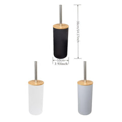 Toilet Brush and Holder Set with Bathroom Accessories for Effortless Cleaning