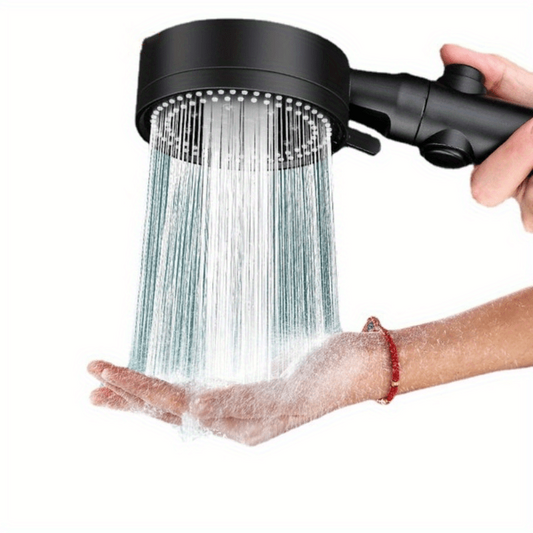 High Pressure Water Saving Shower Head 5 Modes Handheld Shower Head