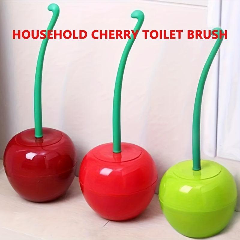 Rust-Proof Soft Bristled Toilet Brush with Holder