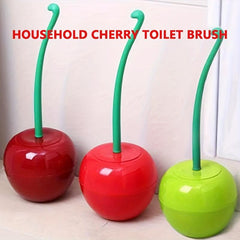 Rust-Proof Soft Bristled Toilet Brush with Holder