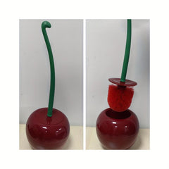 Rust-Proof Soft Bristled Toilet Brush with Holder