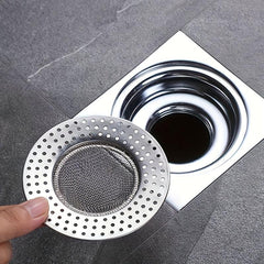 Stainless Steel Floor Drain Filter Anti-clogging Sink Strainer Hair Catcher