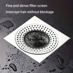 Stainless Steel Floor Drain Filter Anti-clogging Sink Strainer Hair Catcher