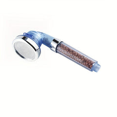 Filtered Shower Head High Pressure Water Saving 3 Settings Handheld Spray