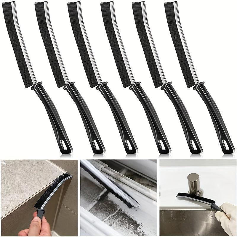 5pcs Durable Gap Cleaning Brush Metal Hard Hair Household Cleaning Brush