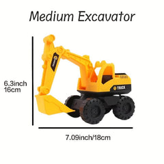 Kids Scratch Miner Beach Toy Car - Sand Digging Toy for Children