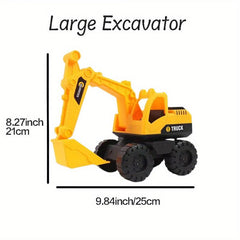 Kids Scratch Miner Beach Toy Car - Sand Digging Toy for Children