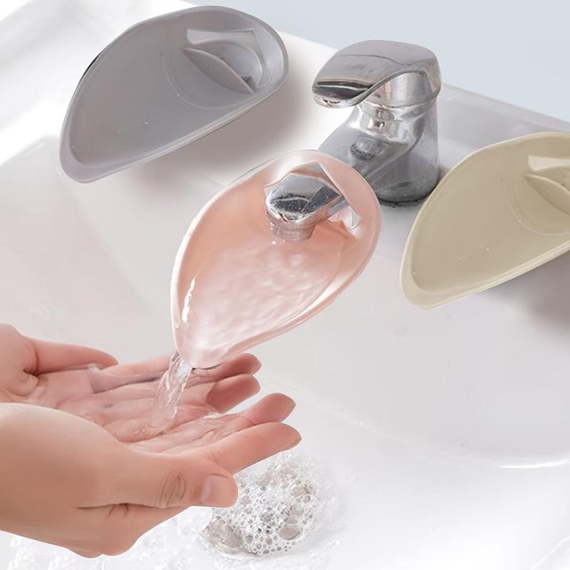 4pcs Faucet Extender Sink Universal Handle Extenders Hand Wash Drip Faucet
