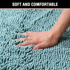 Microfiber Bath Rug Fast Drying Water Absorbent