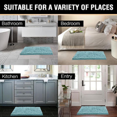 Microfiber Bath Rug Fast Drying Water Absorbent