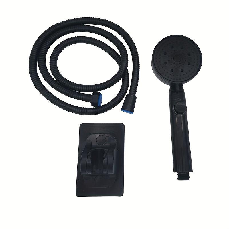 Adjustable High Pressure Shower Head Set with 5 Modes and Wall Mounted Bracket