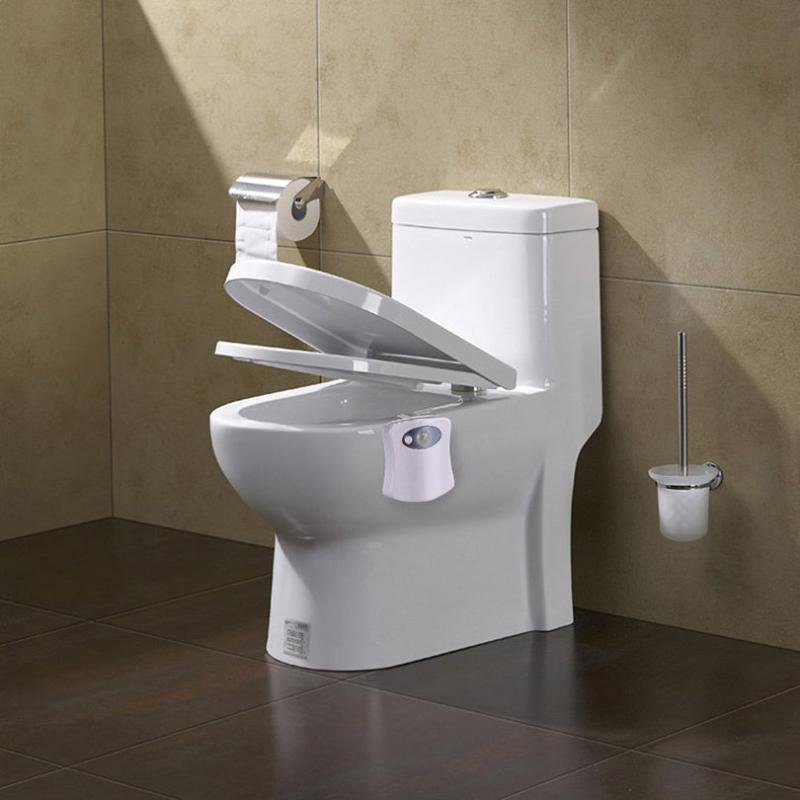 Toilet Induction Night Light LED Sensor Motion Activated