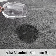 Plush Memory Foam Bath Rug Anti skid Bath Mat Non slip Carpet For Bathroom