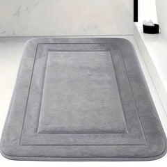 Plush Memory Foam Bath Rug Anti skid Bath Mat Non slip Carpet For Bathroom