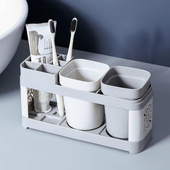 1pc Toothbrush Holder Toothpaste Storage Bathroom Accs