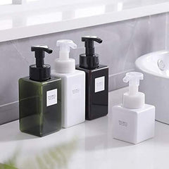 2pcs Foaming Soap Dispenser 450ml Pump Bottle for Liquid Soap and Lotion