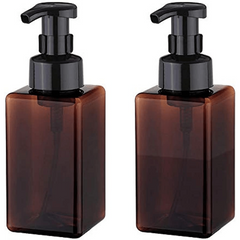 2pcs Foaming Soap Dispenser 450ml Pump Bottle for Liquid Soap and Lotion
