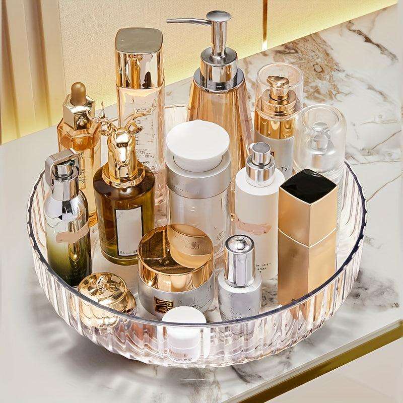 Rotating Cosmetics Storage Box Skin Care Rack Organizer