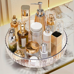Rotating Cosmetics Storage Box Skin Care Rack Organizer
