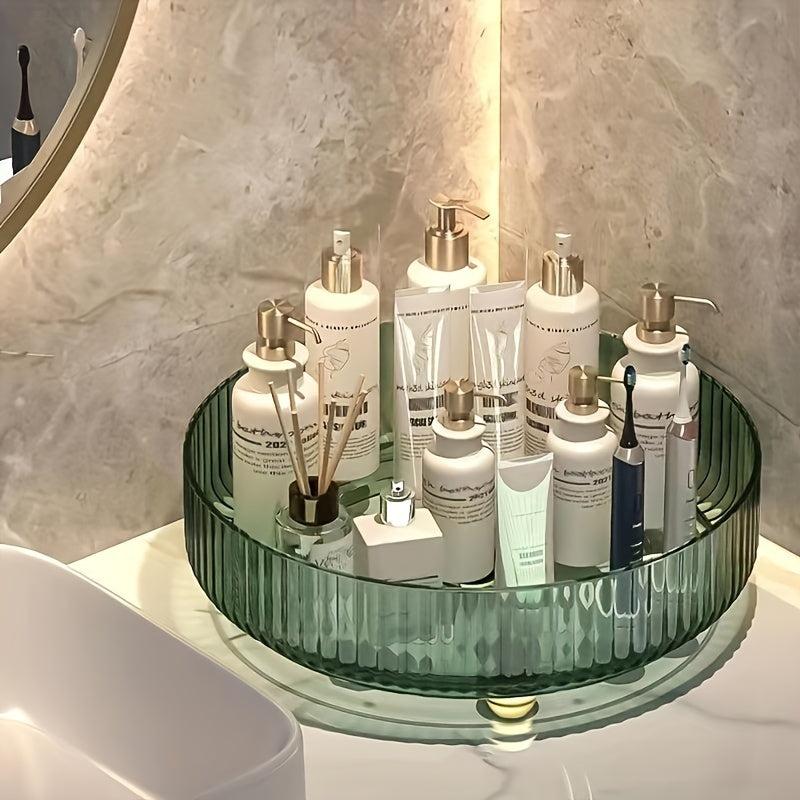 Rotating Cosmetics Storage Box Skin Care Rack Organizer