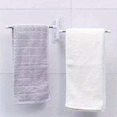 Wall Mounted Rotating Towel Storage Rack Bathroom Kitchen Washroom Holder