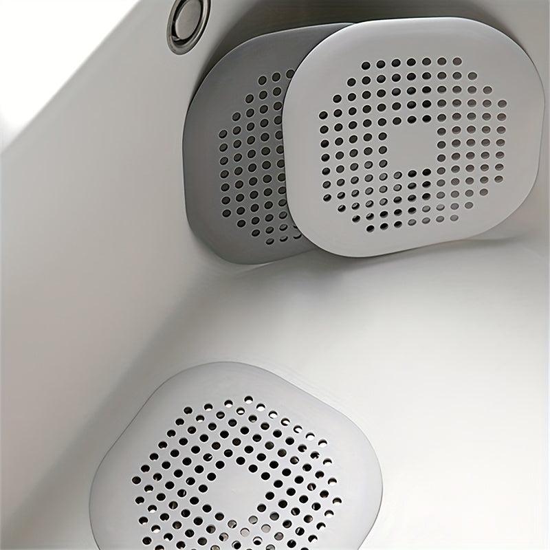 Hair Drain Catcher Shower Silicone Hair Stopper Anti Clog Tub Plug