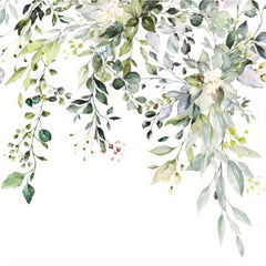 Flower Leaf Toilet Sticker Creative Decorative Lid Decals Self-adhesive Wall
