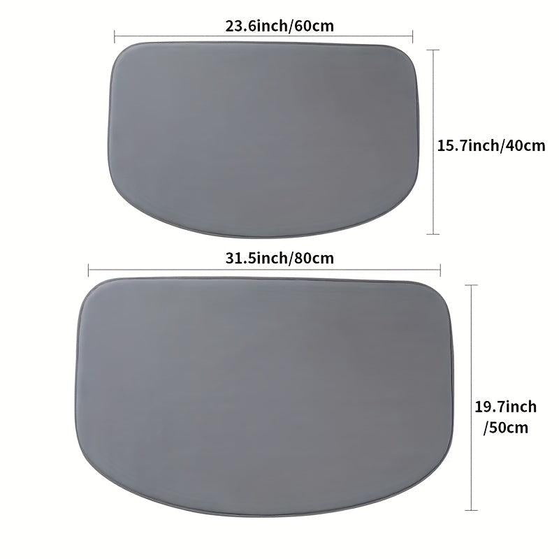 Soft Memory Foam Bathroom Floor Mat Non Slip Bath Rug