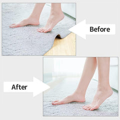 10pcs Reusable Carpet Mat Grippers Anti Slip Pads for Tile Wooden Flooring