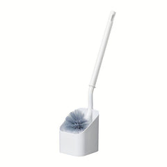Toilet Brush Holder Set Soft Bristle Long Handle 360 Cleaning Wall Mountable