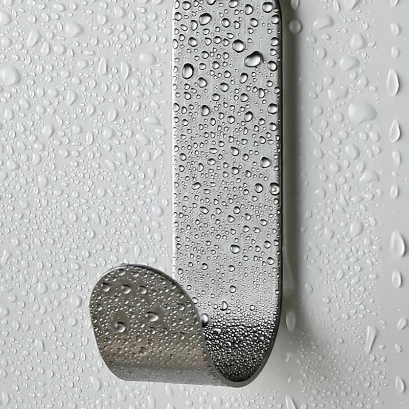 Stainless Steel Bathroom Wall Hook Self-adhesive Towel Rack