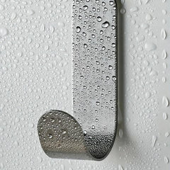 Stainless Steel Bathroom Wall Hook Self-adhesive Towel Rack