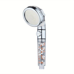 Filtered Shower Head 4 Settings High Pressure Water Saving